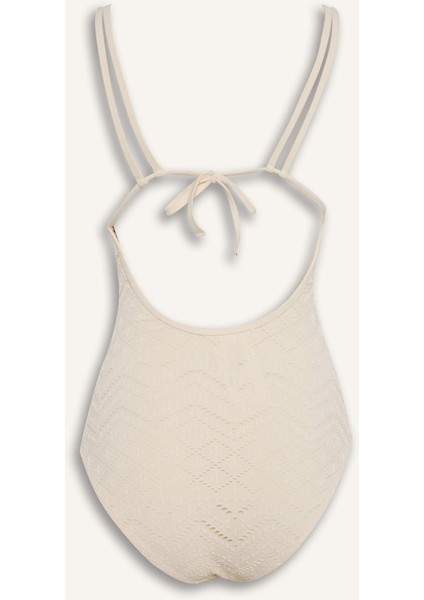 Regular Fit Nakışlı Brode Mayo-Fall in Love B6898AX25SM
