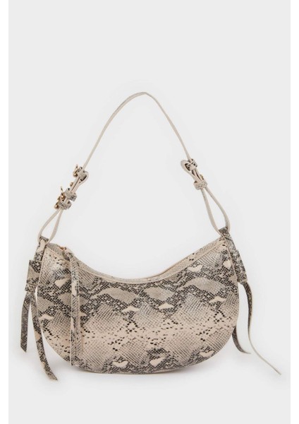 Kadın Suni Deri Yılan Derisi Desenli Omuz Çantası E3624AXNS fiyatları