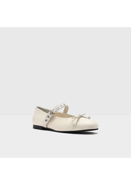 Marılyn-Tr Ayakkabı Babet - Beyaz fırsatları