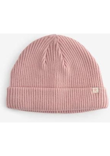 Pembe Örgü Şapka 2'li Set modelleri