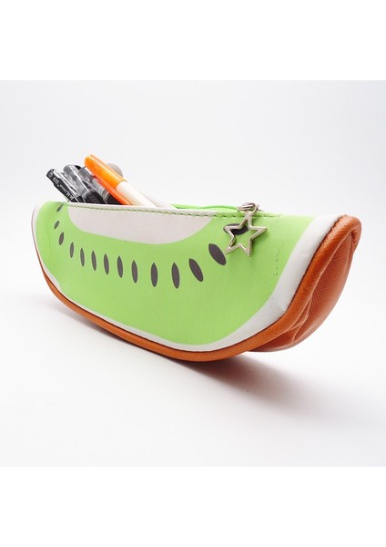 Kızlar Için Renkli Meyve Şeklinde Kalem Çantası Yaratıcı Saklama Çantası (Yurt Dışından)