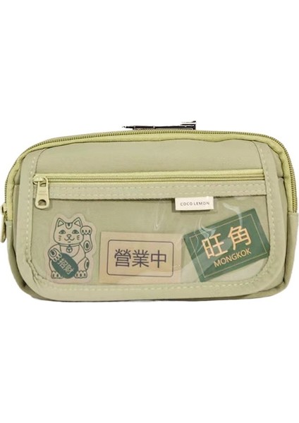 Üstü Açılır Büyük Kapasiteli Kalem Kutusu, Dört Katmanlı Japon Tarzı Yüksek Görünümlü, Çok Katmanlı Saklama Çantası, Basit Kırtasiye Kutusu (Yurt Dışından)