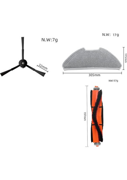 Mi Robot Süpürge Mop 2 Pro MJST1S Elektrikli Süpürge Için Filtre ve Paspas Bezinin Değiştirilmesi (Yurt Dışından)