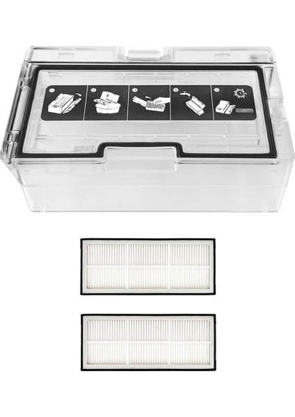 S7 T7S T7S Artı S70 S75 Toz Kutusu Robotlu Süpürge Toz Kutusu Hepa Filtre Aksesuarları ile (Yurt Dışından)