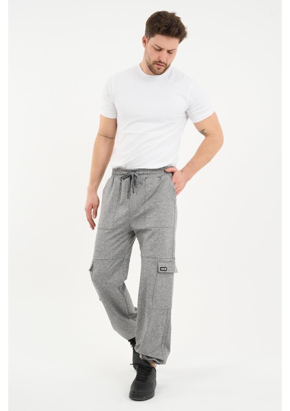 Kargo Cepli Paçası Ayarlanabilir Eşofman Altı (UNX-14600)