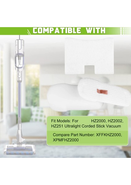 HZ2000 HZ2002 ile Uyumlu Yedek Filtre (Yurt Dışından)