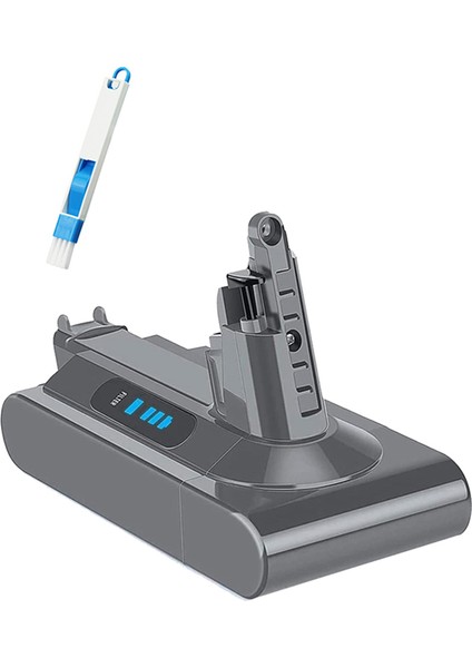 V10 Pil Adaptörünü + Fırça 21,6V'YI Değiştirin (Yurt Dışından)