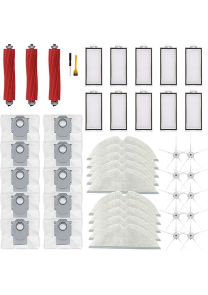 Max, Max+, Plus,t8 Robot Süpürge Yedek Parçaları Için Ana Yan Fırça Hepa Filtre Paspas Toz Torbası (Yurt Dışından) indirimleri