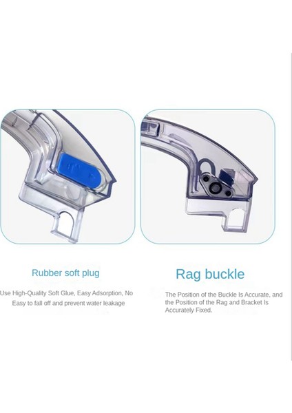 Su Deposu Deebot Ozmo T8/T5/N5/DV66/DJ65 Robotlu Süpürge Ev Temizlik Değiştirilebilir Parçalar (Yurt Dışından) modelleri