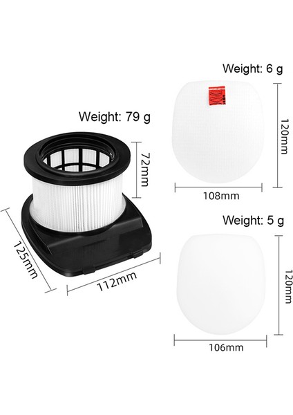 Elektrikli Süpürge IZ162H Haipa 362H Filtre Pamuk Kiti Için Uygundur (Yurt Dışından)