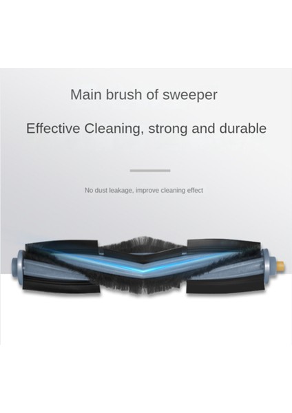 Deebot X1S Pro Omni Turbo Elektrikli Süpürge Aksesuarları Ana Fırça Paspas Bezi Hepa Filtre Toz Torbası Parçaları (Yurt Dışından)