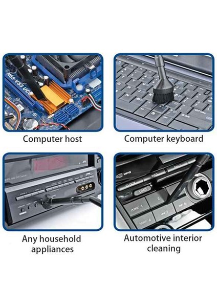 Takım Mini Mikro Alet Ataşman Seti Tüm Elektrikli Süpürgelere Uyumludur (Yurt Dışından)