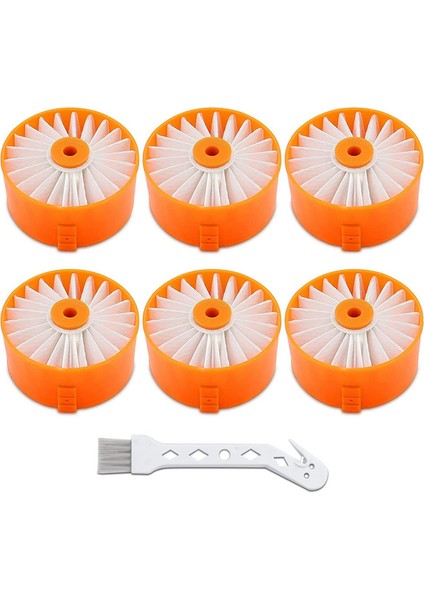 6'lı Paket Vakumlu Yedek Filtreler (Yurt Dışından)