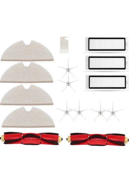 S50 Için Ana Fırça Yan Fırça Filtre Temizleme Fırçası (Yurt Dışından) modelleri