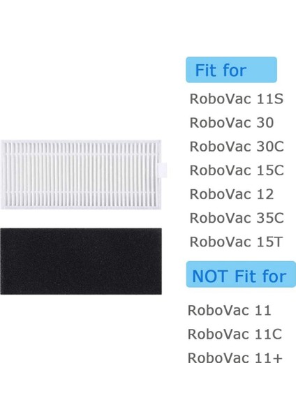 Slim Boostiq Robovac 11 ile Uyumlu Yedek Parçalar (Yurt Dışından)