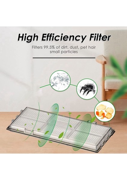 8 Adet Hepa Filtre S8/s8+/s8 Pro Ultra Robotlu Süpürge Yedek Parçalar Aktif Karbon Filtre (Yurt Dışından) indirimleri