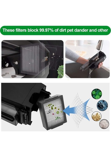 Combo J7 Plus Hepa Filtreler Için Filtre Kiti Paspas Pedleri Yan Fırça (Yurt Dışından) indirimleri