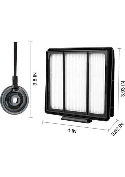 Ion Robot S87 RV850 Temizleyici Için Rulo Fırça Filtre Yan Fırçası (Yurt Dışından)