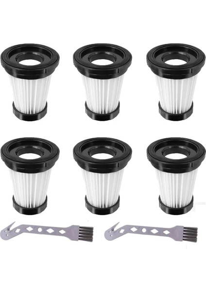 K12, K12 Pro, K13 Elektrikli El Süpürgesi Için Filtre (6'lı Paket),запасные Части Пылесоса (Yurt Dışından)