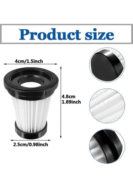 K12, K12 Pro, K13 Elektrikli El Süpürgesi Için Filtre (6'lı Paket),запасные Части Пылесоса (Yurt Dışından)