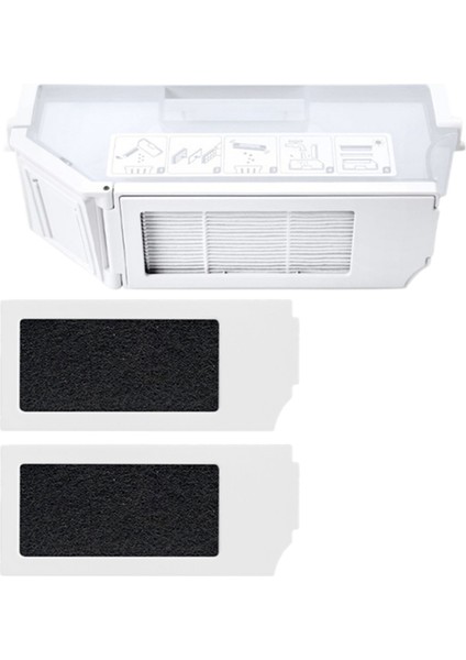 Deebot X1S Pro / T10S Pro Elektrikli Süpürge Aksesuarları Hepa Filtre Toz Kutusu Parçaları (Yurt Dışından)