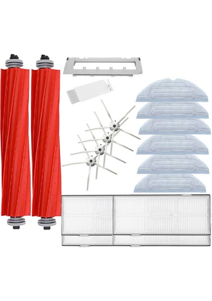 Ana Fırça Kapağı Hepa Filtre Mop Yedek Parçaları (Yurt Dışından)
