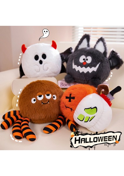35 cm Cadılar Bayramı Yarasa Kabak Komik Peluş Oyuncak (Yurt Dışından)