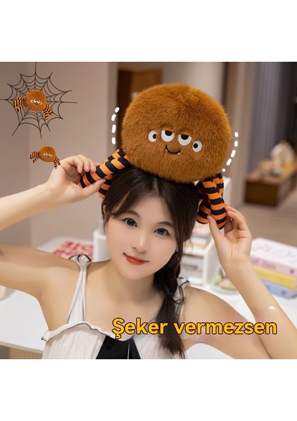 35 cm Cadılar Bayramı Yarasa Kabak Komik Peluş Oyuncak (Yurt Dışından)