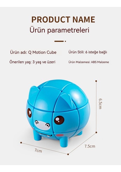 Çocuk Çizgi Film Üçüncü Dereceden Rekabetçi Hayvan Modeli Eğitici Oyuncak (Yurt Dışından) indirimleri