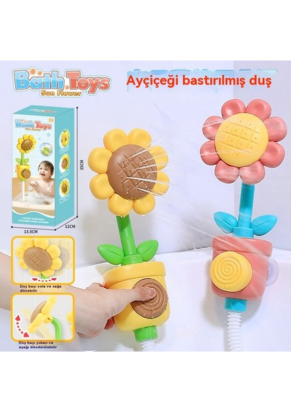 Çocuklar Yaz Banyo Ayçiçeği Duş Eğitici Oyuncaklar (Yurt Dışından) modelleri