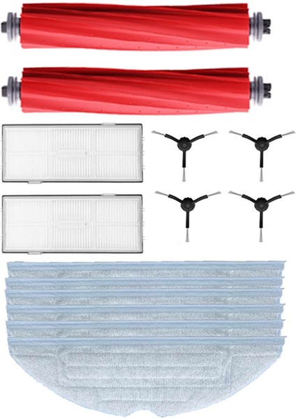 S7 T7S Plus G10 G10S Pro Filtre Ana Paspas Yan Fırçası Için (Yurt Dışından)
