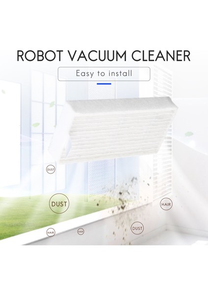 10 Adet Yan Fırça + 4 Adet Filtre, Ariete Briciola 2711 2712 2713 2717 ile Uyumlu (Yurt Dışından) modelleri