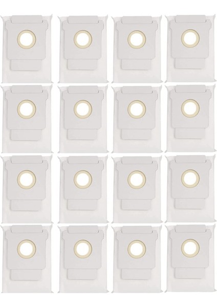 16 Paket Vakum Torbası I7 I7+ E5 E6 S9 S9+ Otomatik Kir Bertaraf Torbaları Yedek Parçalar Için Uyumlu (Yurt Dışından)