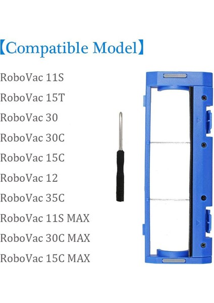 Robovac 11S 11S Max 15T 30 30C 30C Max 15C 15C Için Fırça Koruması (Yurt Dışından)