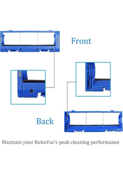 Robovac 11S 11S Max 15T 30 30C 30C Max 15C 15C Için Fırça Koruması (Yurt Dışından)
