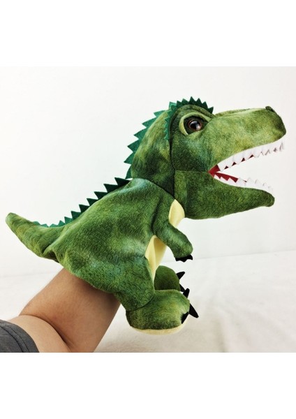 30CM Dinozor Eğitici El Kuklası Peluş Oyuncak (Yurt Dışından)