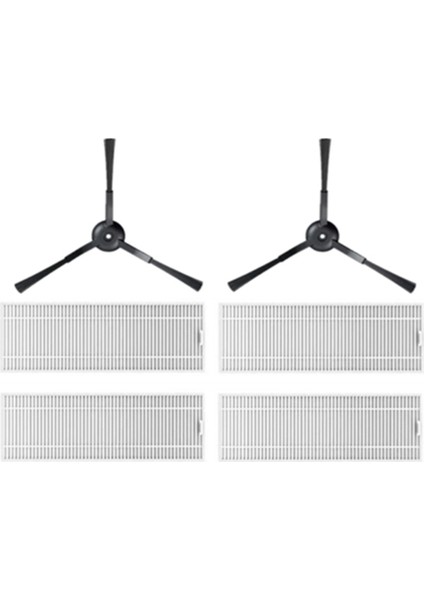 Qihoo 360 S10 X100 Max Elektrikli Süpürge Için Hepa Filtre Yan Fırça (Yurt Dışından)
