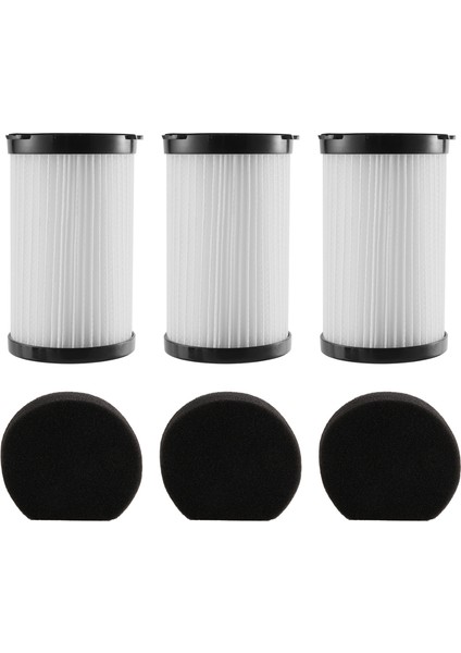 Moosoo D600 D601 Cotec Thunderbrush 520 ile Uyumlu 3 Adet Hepa Filtre (Yurt Dışından)