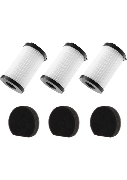 Moosoo D600 D601 Cotec Thunderbrush 520 ile Uyumlu 3 Adet Hepa Filtre (Yurt Dışından)