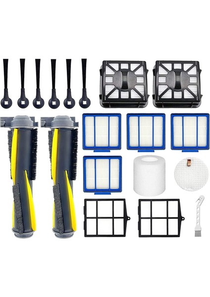 Iq R101AE RV1001AE R101 RV1001 Robotlu Süpürge Aksesuarları Için Ana Silindir Yan Fırça Yedek Parça Kiti (Yurt Dışından)