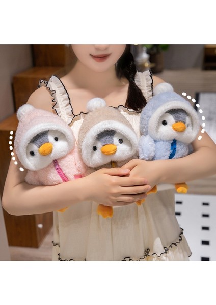 25 cm Dönüşlü Penguen Bebek Peluş Oyuncak (Yurt Dışından)