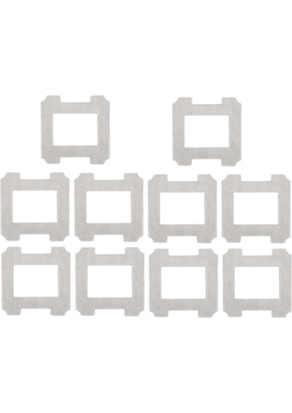 Wınbot W1/w1 Pro Için 10 Adet Pencere Paspas Bezi Yıkanabilir Paspas Pedleri (Yurt Dışından)