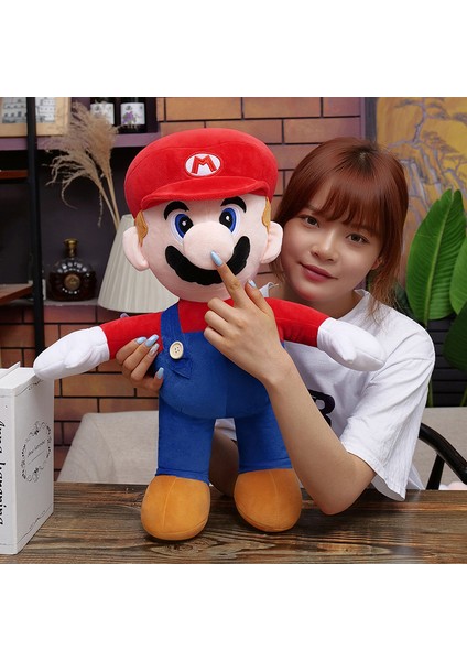 60CM Süper Mario Mario Karikatür Peluş Oyuncak (Yurt Dışından) fiyatları