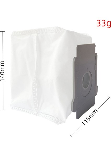 6pcs Yeniden Kullanılabilir Yükseltilmiş Elektrikli Süpürge Toz Torbası (Yurt Dışından)