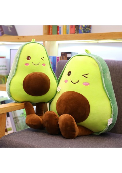 60CM Avokado Sevimli Yastık Peluş Oyuncak (Yurt Dışından)