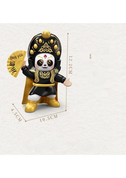 5 Yüzlü Panda Bebek Değiştirme Eğitici Oyuncak (Yurt Dışından) indirimleri