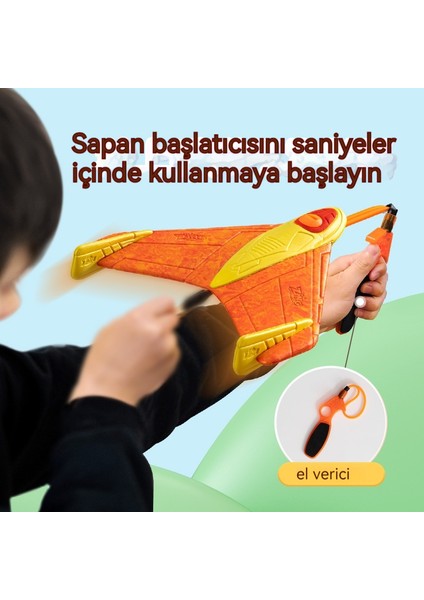 Açık Fırlatma Köpük Salıncak Uçak Oyuncak (Yurt Dışından)