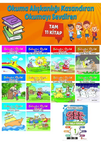 1. Sınıf Okuma Alışkanlığı Kazandıran Okumayı Sevdiren Tam 11 Kitap 8