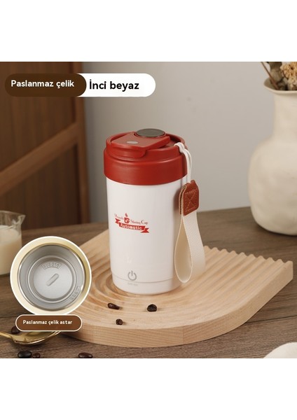 Akıllı Sıcaklık Ekranı Şarj Edilebilir Kahve Karıştırma (Yurt Dışından)