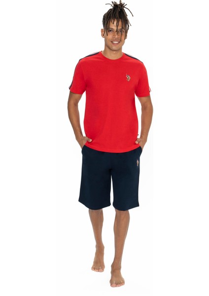 Erkek Kırmızı Şort Takım